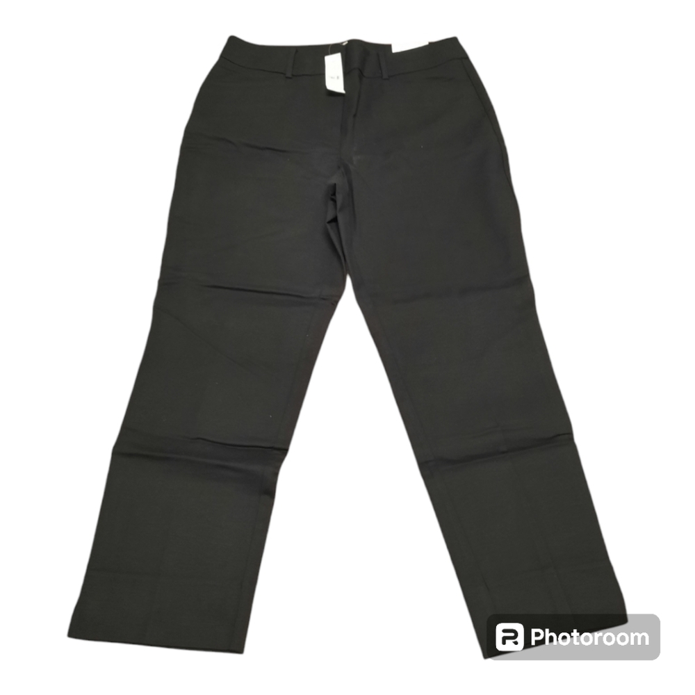 NWT LOFT (Size 10)The Riveria Pant - Cropped Julie Fit Black